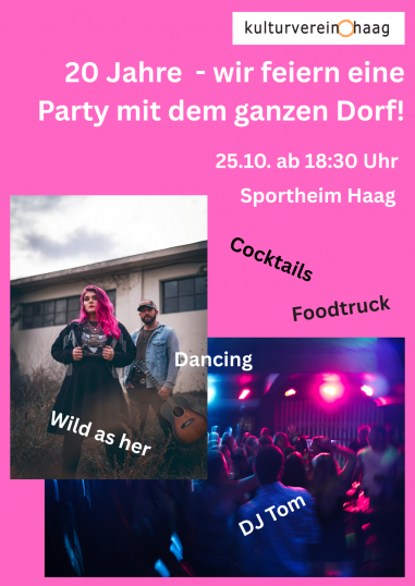 Party Plakat